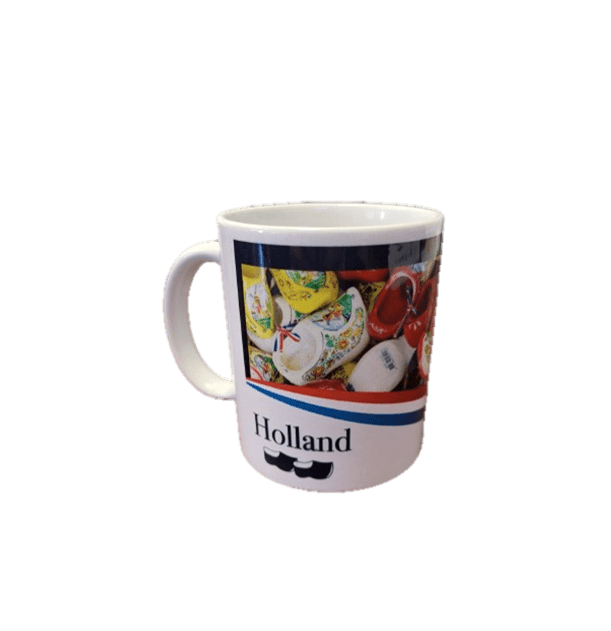 Mug - Holland - Klompen & Flag (Disc)