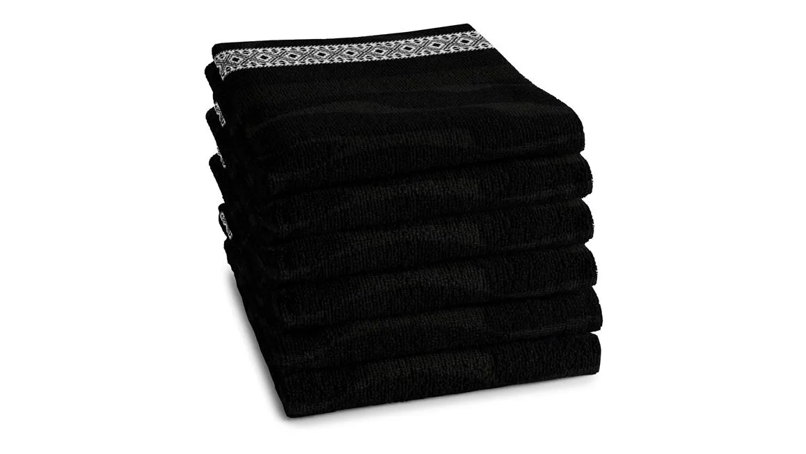 [XAH88237] DDDDD - Hand Towel - Africa Black