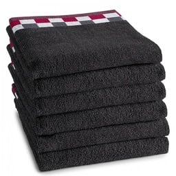 [XAH00253] DDDDD - Hand Towel - Carré Anthracite