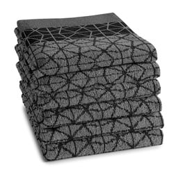 [XAH98023] DDDDD - Hand Towel - Crystal Black