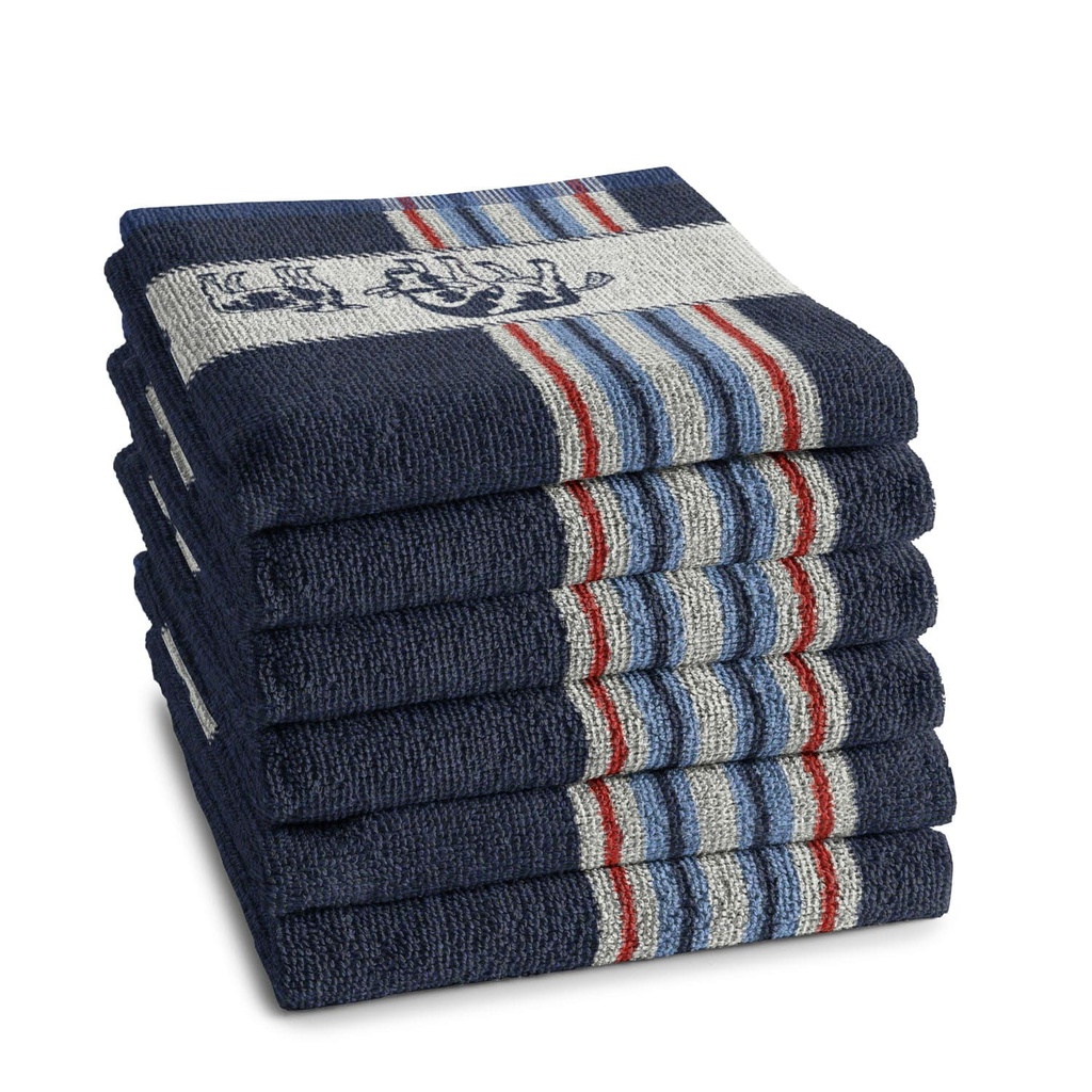 DDDDD - Hand Towel - Frisian Blue
