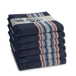 [XAH95168] DDDDD - Hand Towel - Frisian Blue