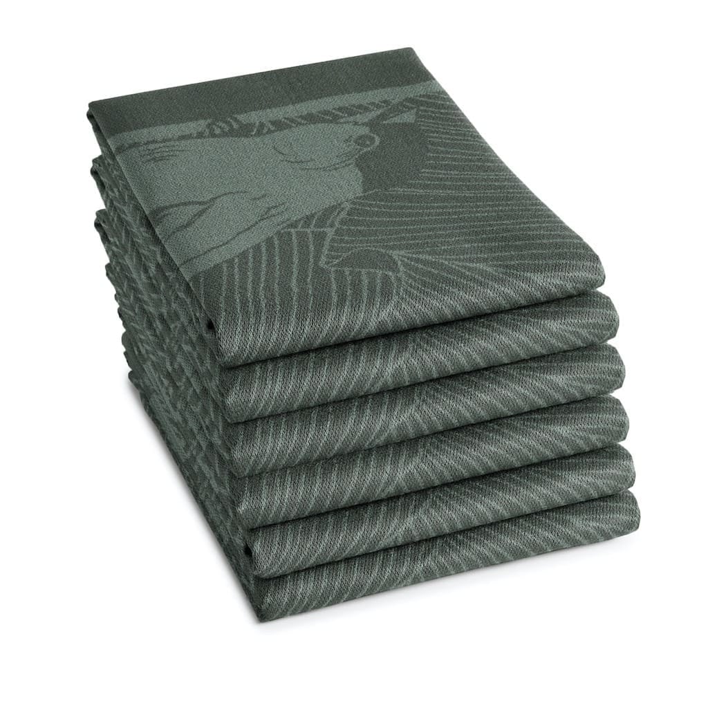 DDDDD - Tea Towel - Birdy Green