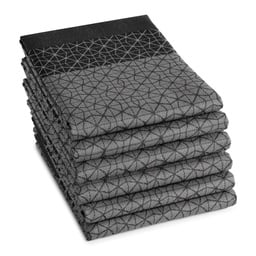 [XAT98022] DDDDD - Tea Towel - Crystal Black