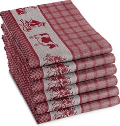 [XAT51051] DDDDD - Tea Towel - Dutchie Red