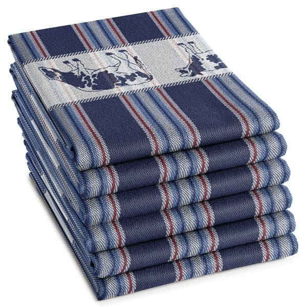 DDDDD - Tea Towel - Frisian Blue