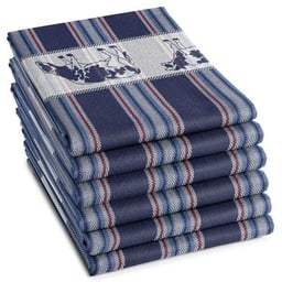 [XAT95167] DDDDD - Tea Towel - Frisian Blue