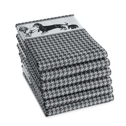[XAT95173] DDDDD - Tea Towel - Saar Black