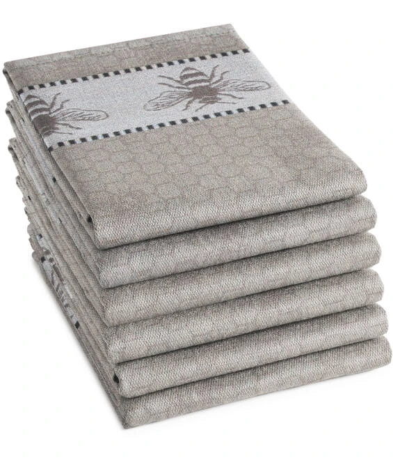 DDDDD - Tea Towel - Honey Grey