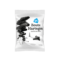 [LP420] AH Soft Salty Licorice Herring 350g