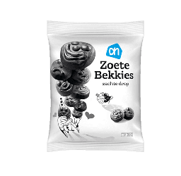 [LP415] AH Soft Sweet Licorice Faces 600g