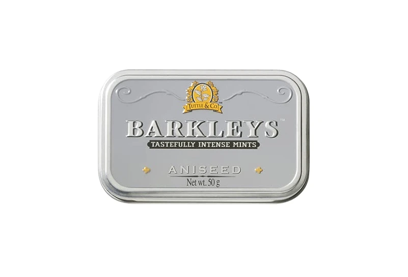 Barkleys Intense Aniseed Mints 50g