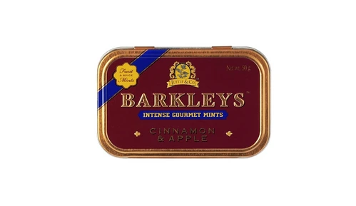 Barkleys Intense Cinnamon & Apple Mints 50g