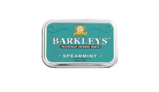 Barkleys Intense Spearmint Mints 50g