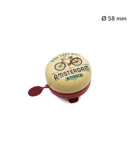 Bicycle Bell - "Ride That Bike" - "Amsterdam" - Cream