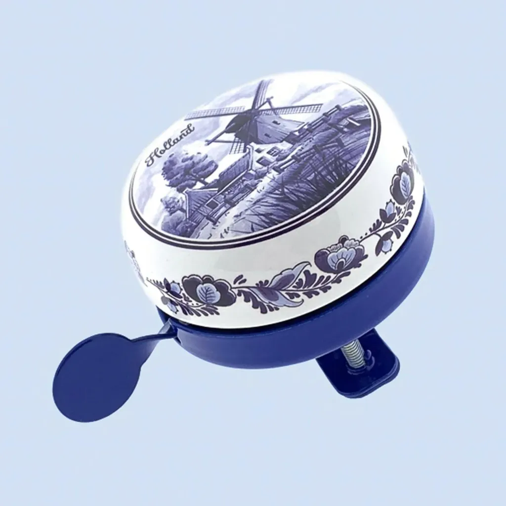 Bicycle Bell - Holland - Delft Blue