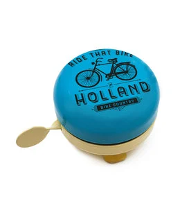 Bicycle Bell - "Ride That Bike" - "Holland" - Blue