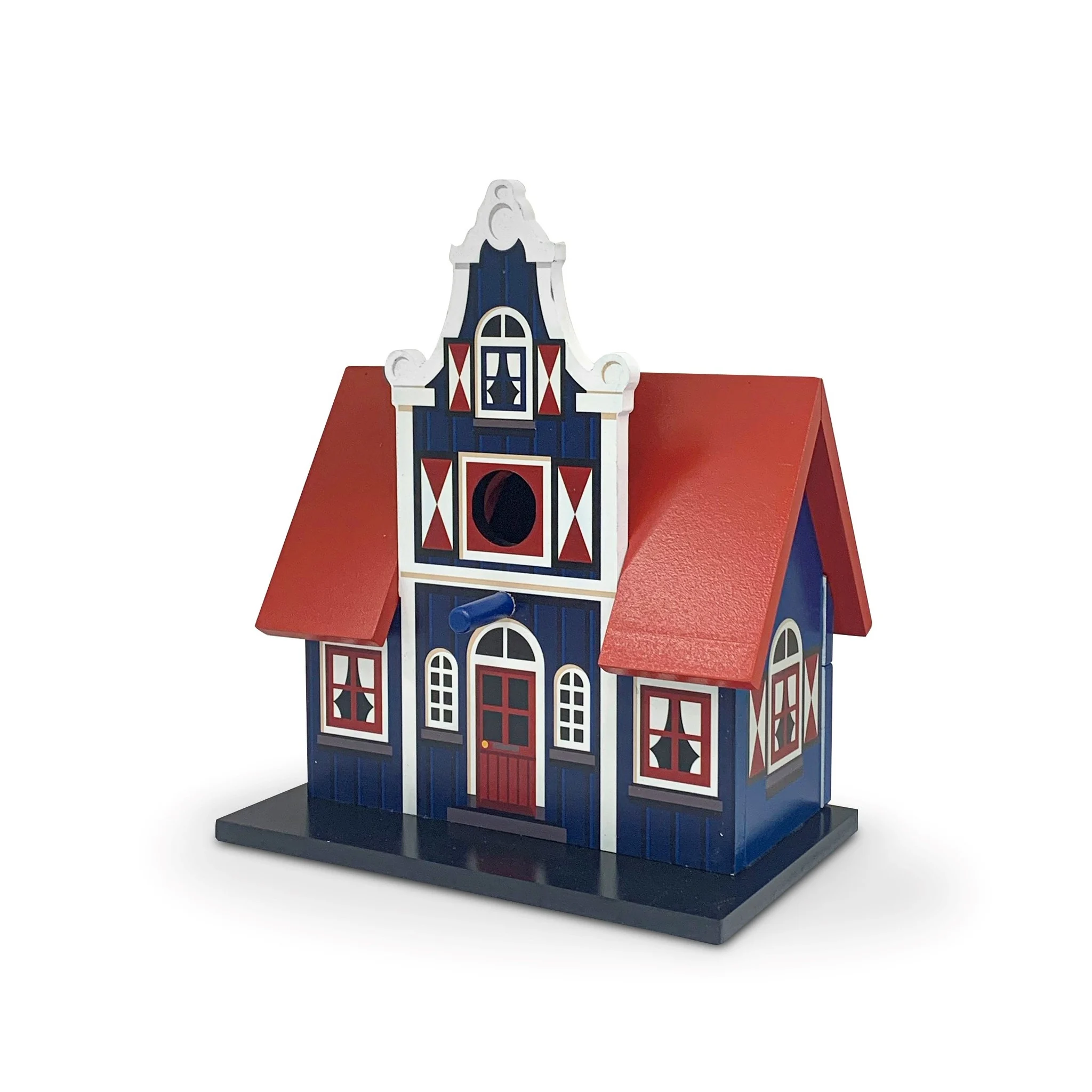 [XXG7001] Birdhouses - Blue with Bell Gable