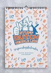 [XXH3000] Birthday Calendar - Stuff Dutch People Like