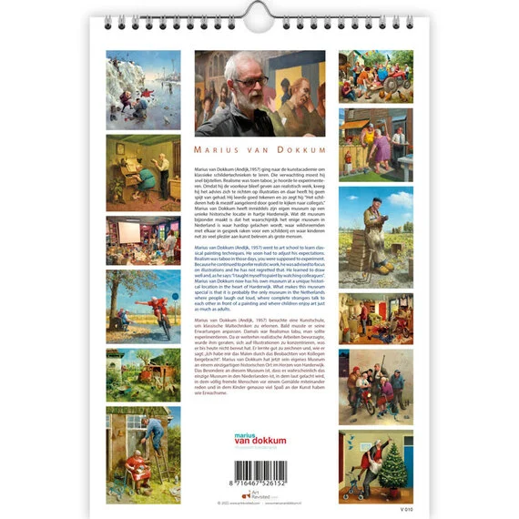 [XXH3021] Birthday Calendar - Marius vanDokkum - Turbo