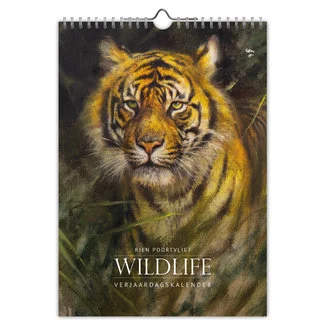 [XXH3025] Birthday Calendar - Rien Poortvliet - Wildlife