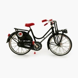 [DX9301] Model Bicycles - Large (22 x 14 cm), Black Amsterdam (Disc)