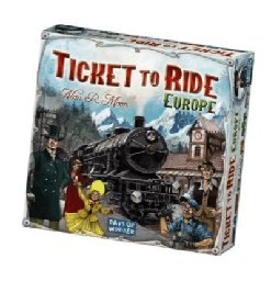 [XBG6000] Board Game - Ticket to Ride - Europe (Disc)