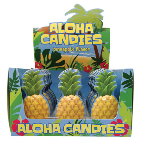 Boston America Candy Displays - Aloha - Pineapple