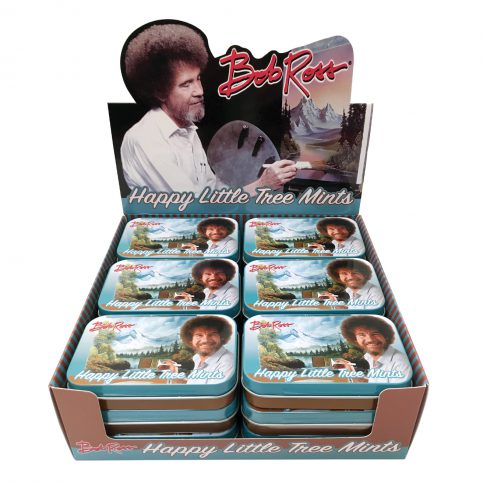 Boston America Candy Displays - Bob Ross - Happy Little Tree - Mints