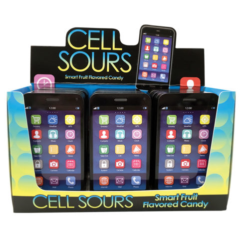 Boston America Candy Displays - Cell Phone - Sours