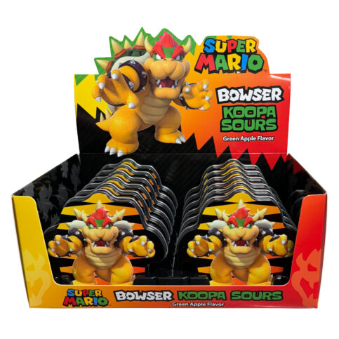 Boston America Candy Displays - Nintendo - Bowser Koopa - Sours