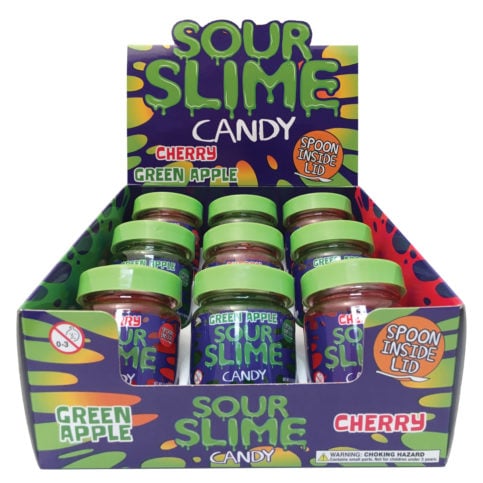 Boston America Candy Displays - Sour Slime