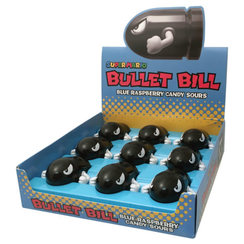 Boston America Candy Displays - Nintendo - Bullet Bill - Sours