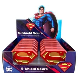 [CP768] Boston America Candy Displays - Superman Shield - Sours