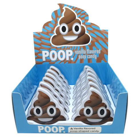 Boston America Candy Displays - Poop Emoji - Vanilla