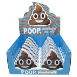[CP774] Boston America Candy Displays - Poop Emoji - Vanilla
