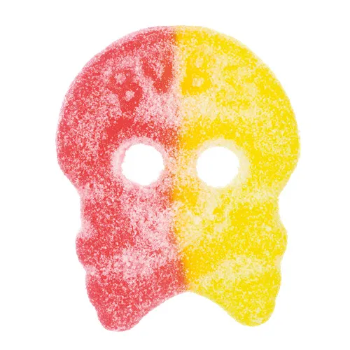 Bubs Lemon Raspberry Sour Skulls 3200g