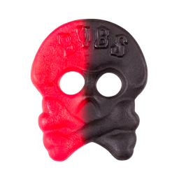 [CB940] Bubs Raspberry Licorice Skulls 4000g