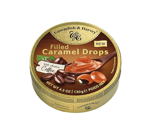 Cavendish & Harvey Caramel-Coffee Filled Drops 130g