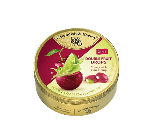 Cavendish & Harvey Cherry-Lime Filled Drops 175g