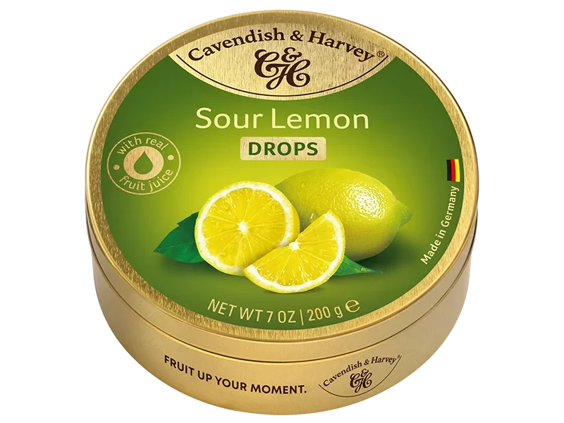 Cavendish & Harvey Sour Lemon Drops 200g