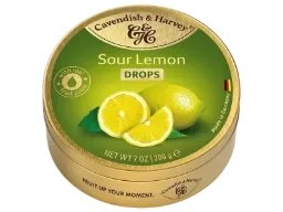 [CP722] Cavendish & Harvey Sour Lemon Drops 200g