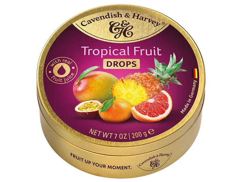 Cavendish & Harvey Tropical Fruit Drops 200g