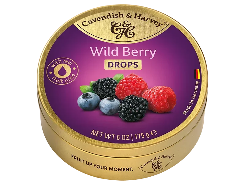 Cavendish & Harvey Wild Berry Drops 175g