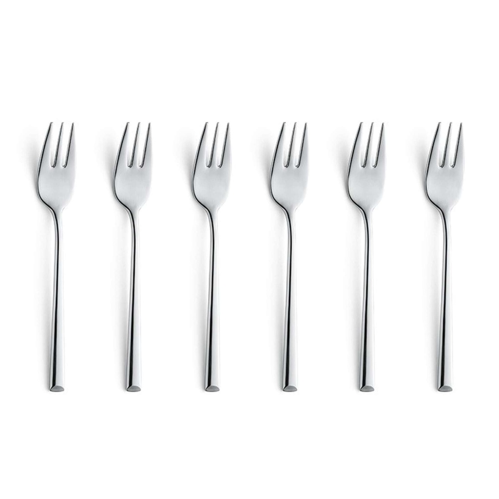 Cake Forks - Amefa Moderno Large -  6 pc (Disc)