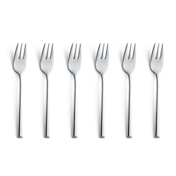 [XX4879] Cake Forks - Amefa Moderno Large -  6 pc (Disc)