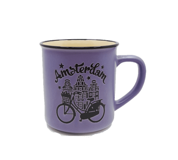 Mug - Camp - "Amsterdam" - Lilac