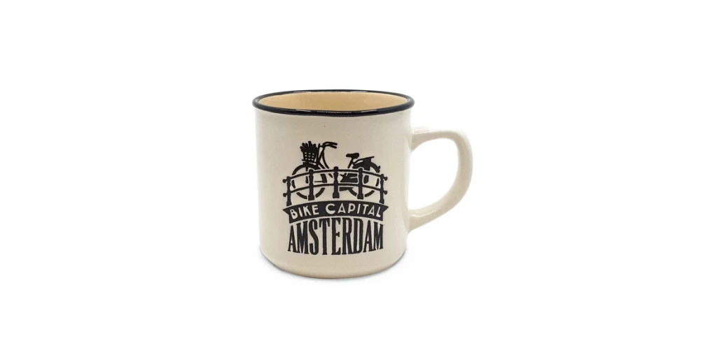 Mug - Camp - "Amsterdam" - White
