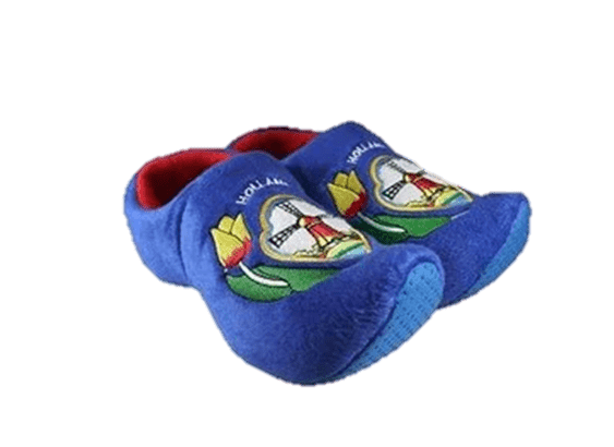 Wooden Shoe Slippers Pair - Blue Mill 42-44