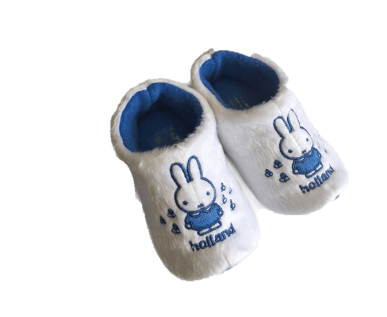Wooden Shoe Slippers Pair - Nijntje D. Blue 20-24